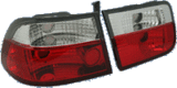 Focos traseros cristal look para Honda Civic Coupe 95-01