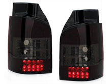 Focos Faros traseros LED VW T5 03+ negro