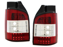Focos Faros traseros LED VW T5 03+ rojo/cristal
