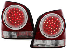 Focos traseros rojos de LEDs para VW Polo 9N2 05-