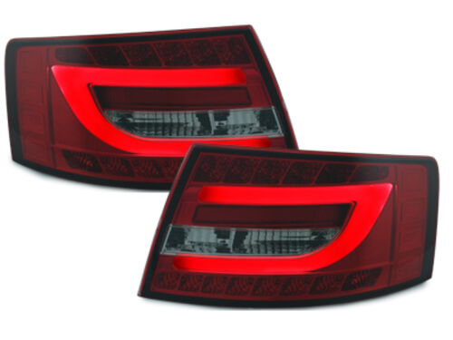 Focos Faros traseros LED Audi A6 Lim.04-08 rojo/ahumado