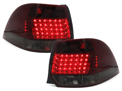 Focos Faros traseros LED VW Golf V/VI Variant 03.07-13 rojo/ahumad