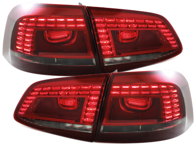 Focos Faros traseros LED VW Passat 3C GP 2011+ rojo/ahumado