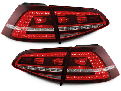 DECTANE Focos Faros traseros LED VW GOLF VII GTI-LOOK