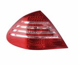 Focos traseros de LEDs rojos blancos para Mercedes Clase E W211