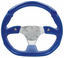 Volante deportivo poliuretano Isotta Nivola dsx azul