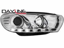 Focos delanteros luz diurna DAYLINE para VW Scirocco nuevo 08-