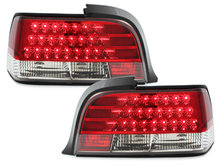 Focos Faros traseros LED BMW E36 Coupe 92-98 rojo/transp
