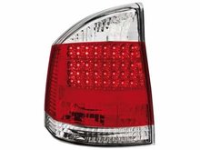 Focos traseros de LEDs para Opel Vectra 02-07 rojos/claros