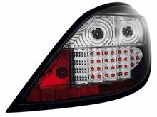 Focos traseros de LEDs para Opel Astra H 5T 04+ negros